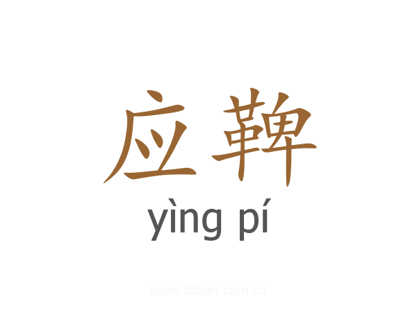应鞞