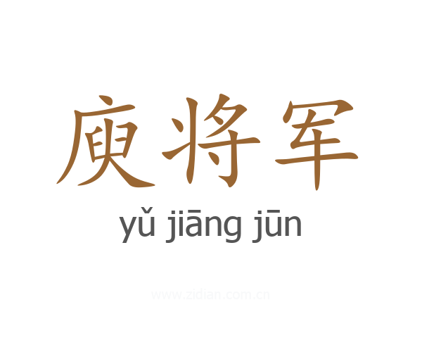 庾将军