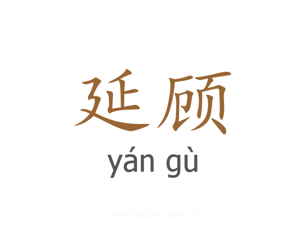 延顾