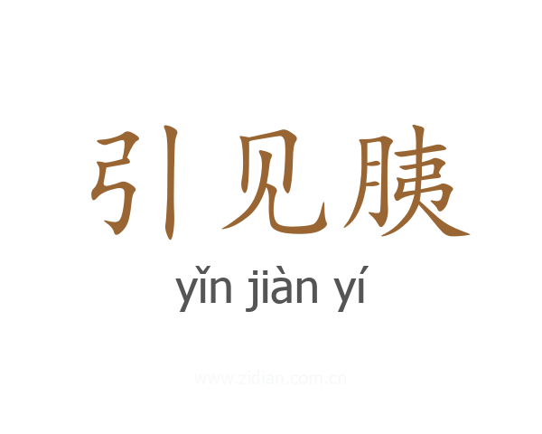 引见胰