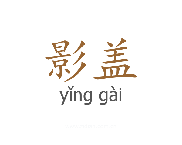 影盖