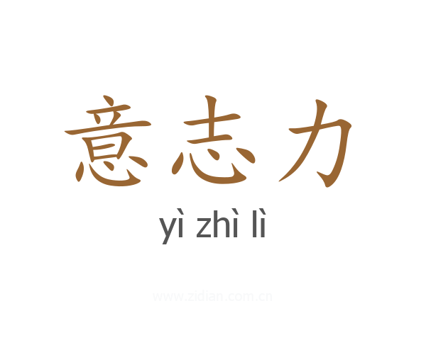 意志力