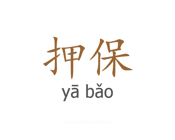 押保