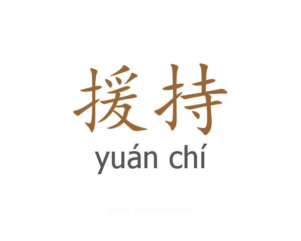 援持