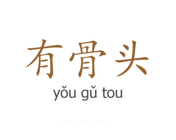 有骨头
