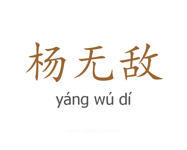 杨无敌