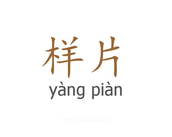 样片