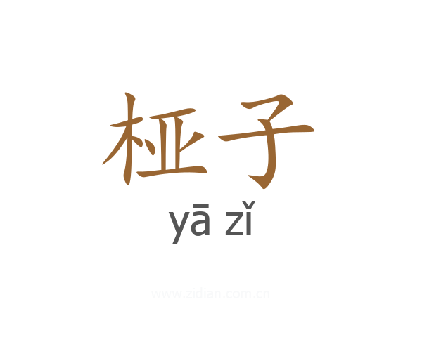 桠子