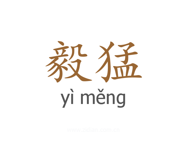 毅猛