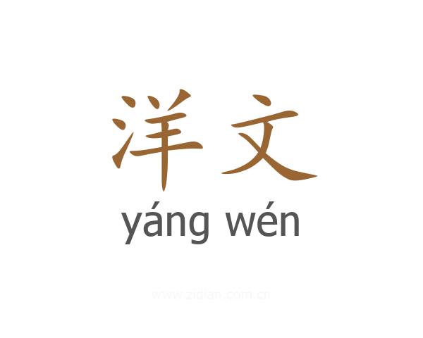 洋文