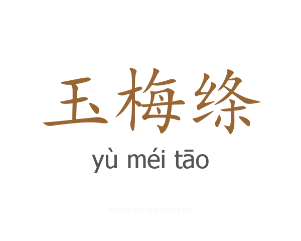 玉梅绦