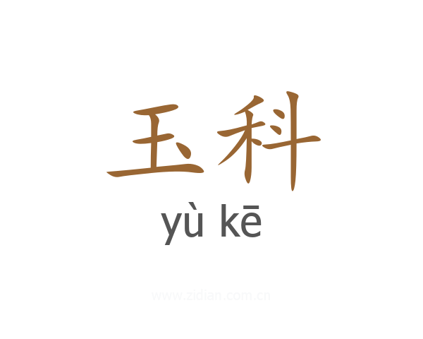 玉科
