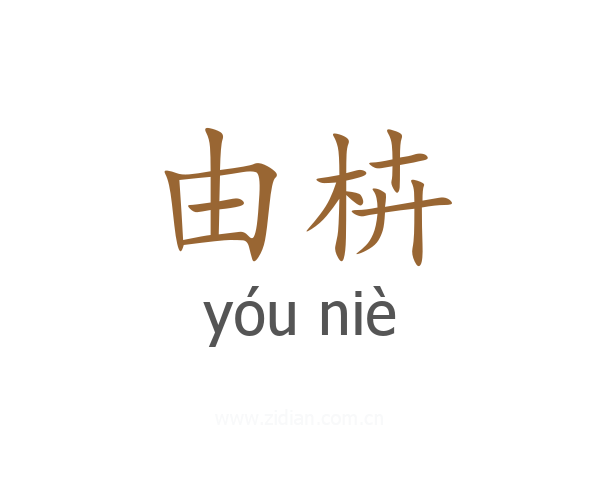 由枿