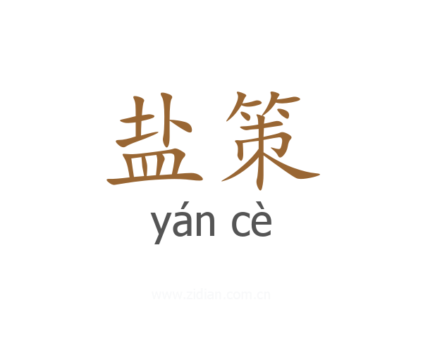 盐策