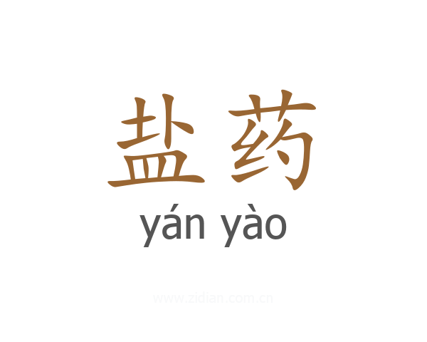 盐药
