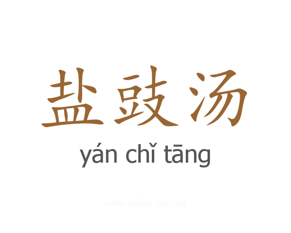 盐豉汤