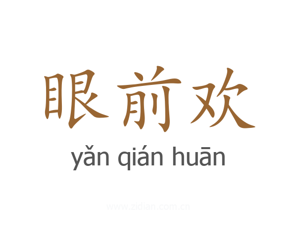 眼前欢