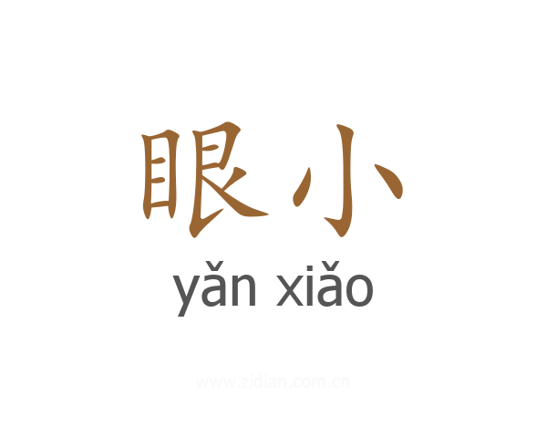 眼小