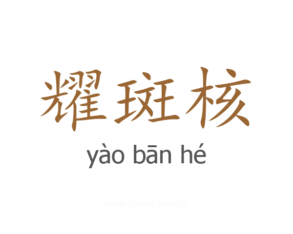 耀斑核
