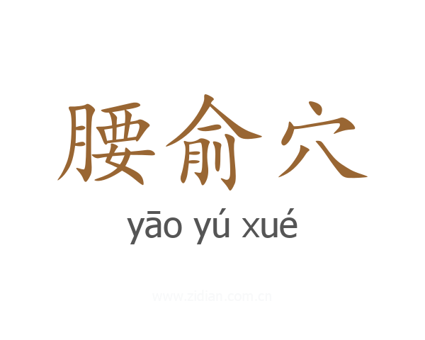 腰俞穴