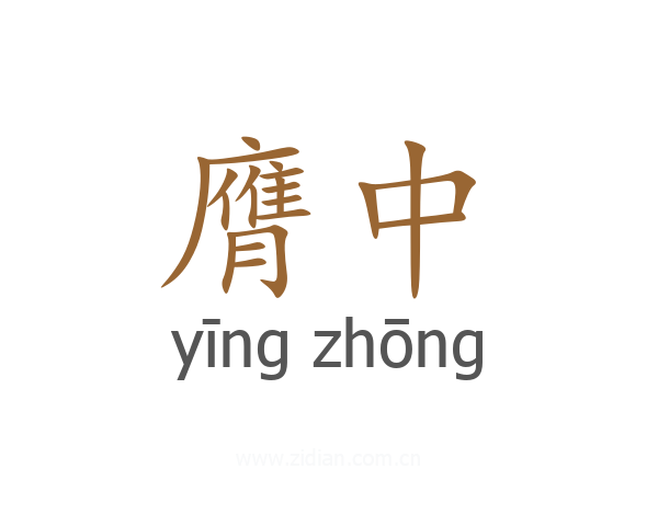 膺中