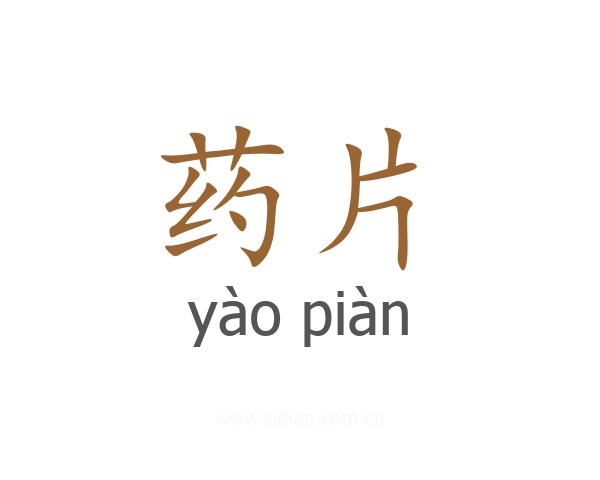 药片