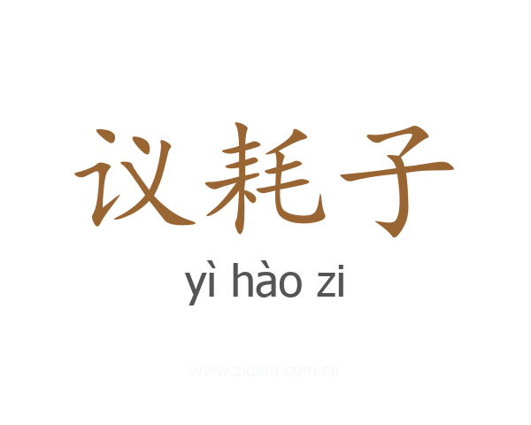 议耗子