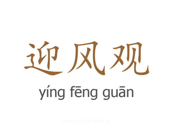 迎风观