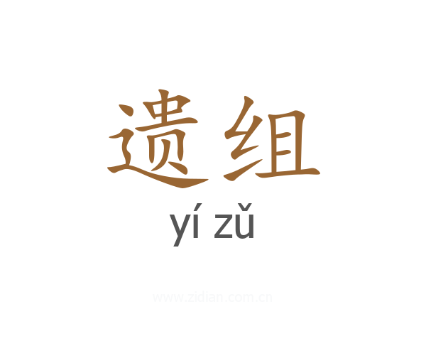 遗组
