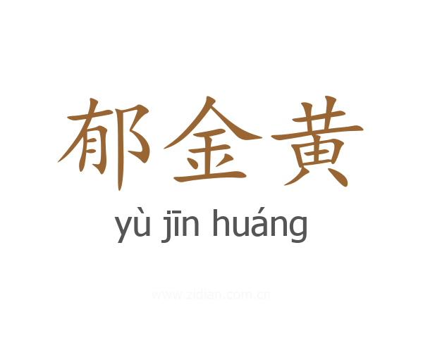 郁金黄