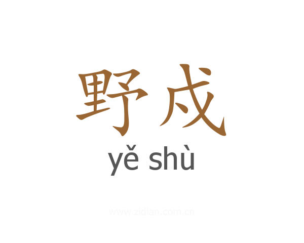 野戍