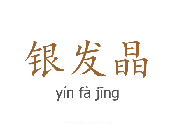 银发晶
