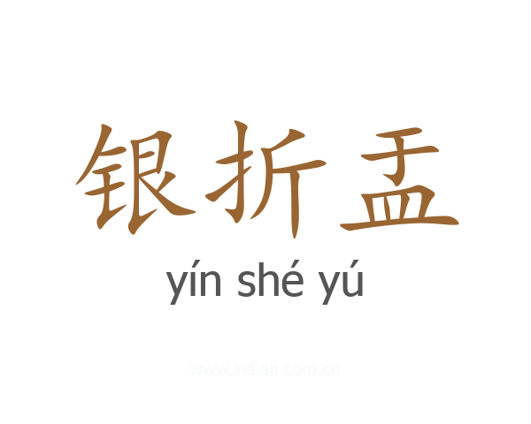 银折盂