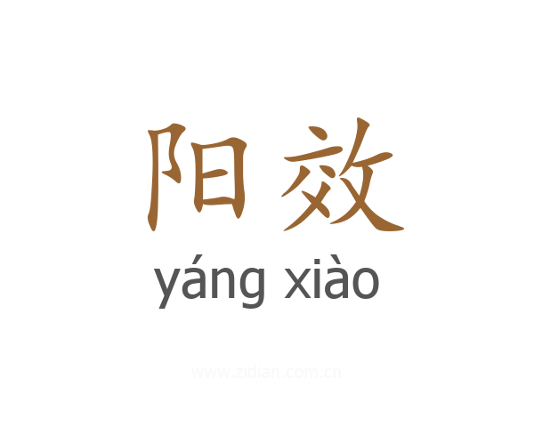 阳效