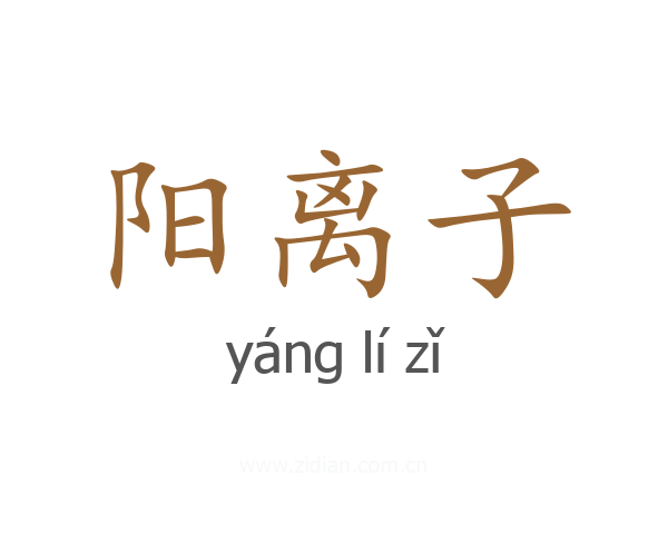 阳离子