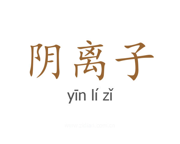 阴离子