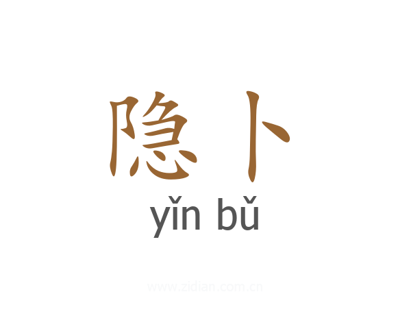 隐卜