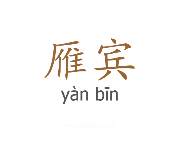 雁宾