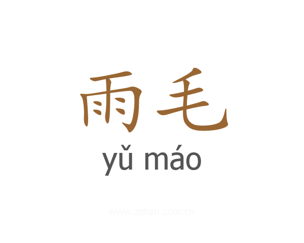 雨毛