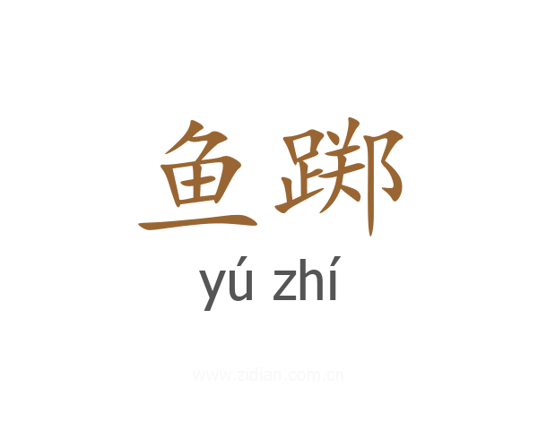 鱼踯