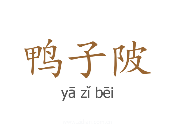 鸭子陂