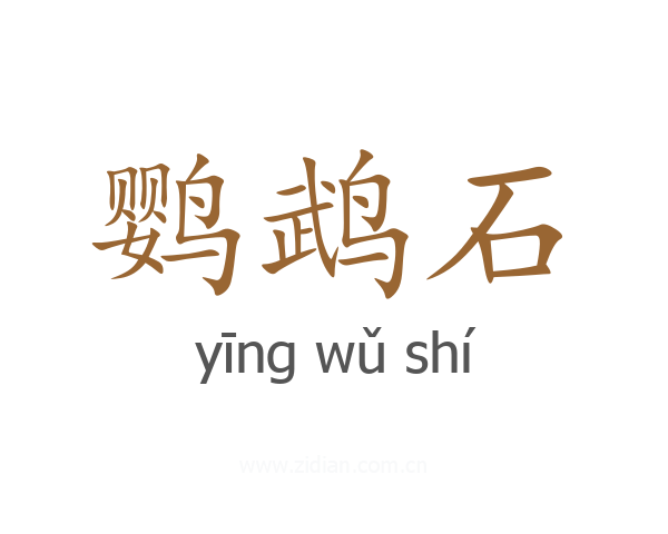鹦鹉石