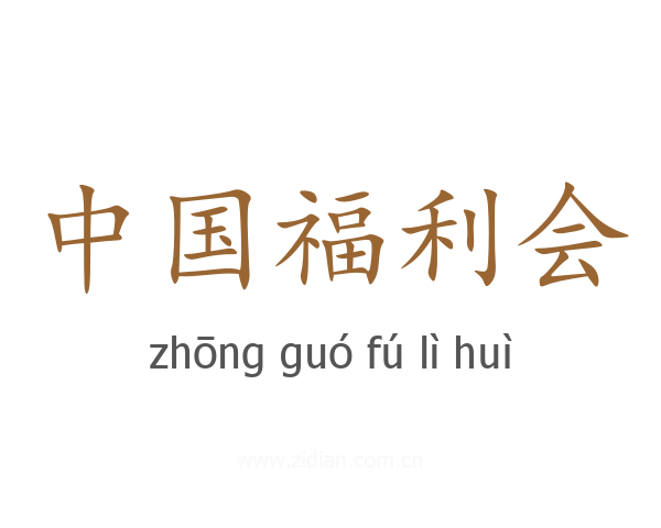 中国福利会