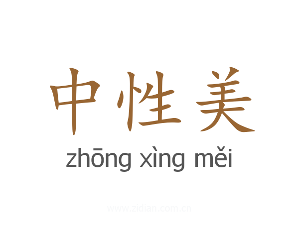 中性美