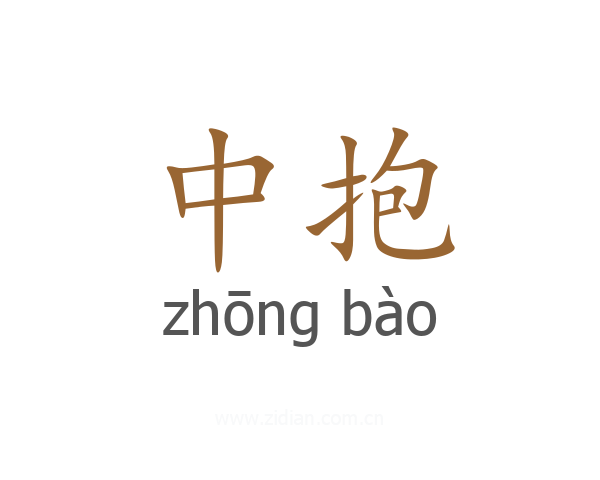 中抱