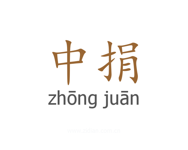 中捐