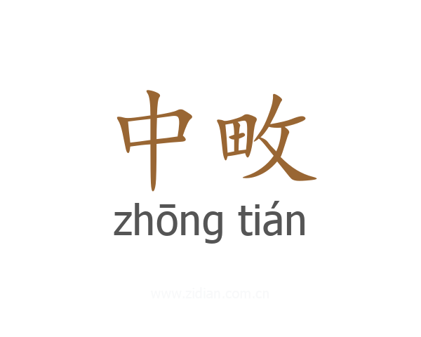 中畋