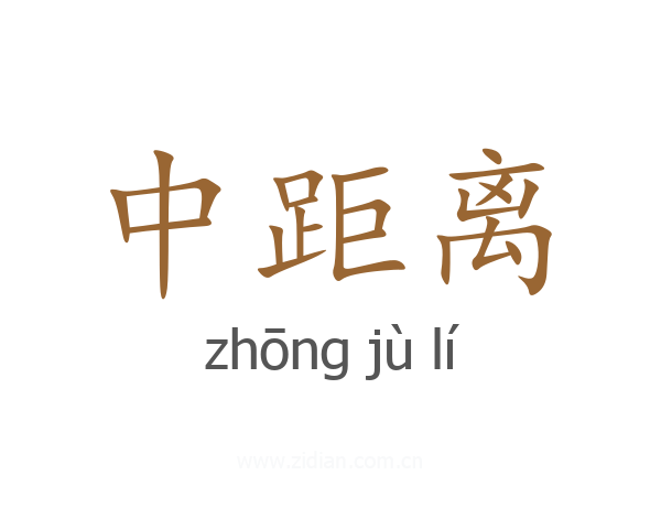 中距离