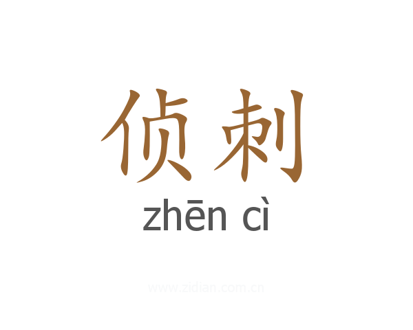 侦刺