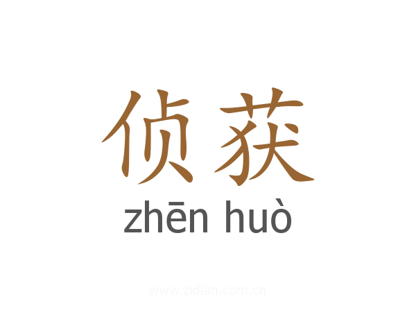 侦获